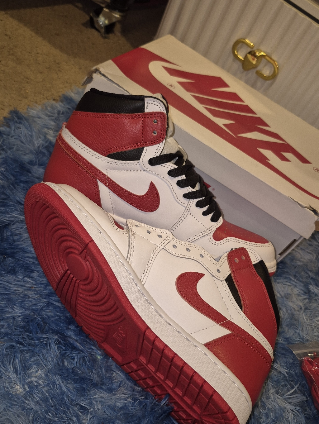 Nike Air Jordan 1 Retro High Og White Red Black